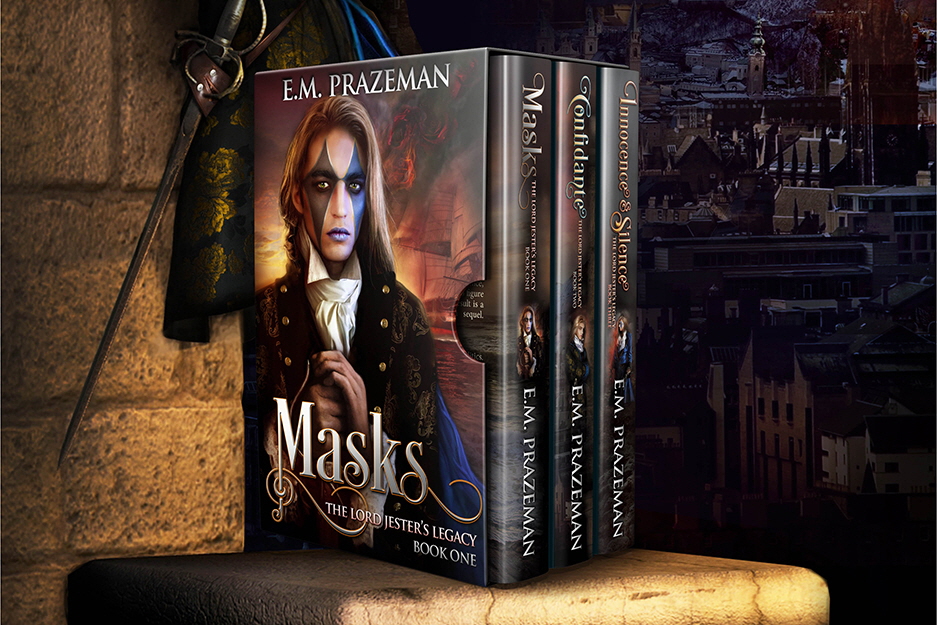 The Lord Jester’s Legacy trilogy by EM Prazeman